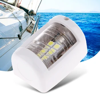 Barca Lumină de Navigație Marine Lumina Navigatie Partea Semnal LED-uri Bec de 12V Alb Pentru RV Yacht ATV-uri Remorcă, Camion, Quad Etc 2019