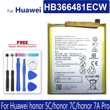 Baterie noua HB366481ECW Pentru Huawei Honor 5C/Onoare 7C/Onoare 7A Pro /honor5C honor7C honor7A Telefon Mobil