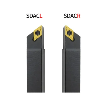 1 buc SDACR0808H07 SDACR1010H07 SDACR1212H07Long de Cotitură Externe Suport Instrument DCMT Insertii Carbură Strung CNC de Taiere Setul de Unelte