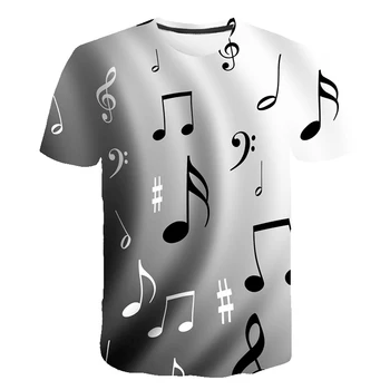 Vara 2020 muzica noua boys T-shirt imprimat 3D Chitara rock cu maneci scurte T-shirt chitara frumos elegant din metal Băiat cool haine