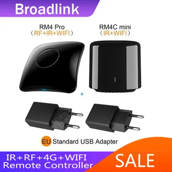 Broadlink RM4 Pro con RM4C Mini Universele IR Rf Afstandsbediening Compatibile Alexa Google Asistent Pentru Ac 2020 NOU