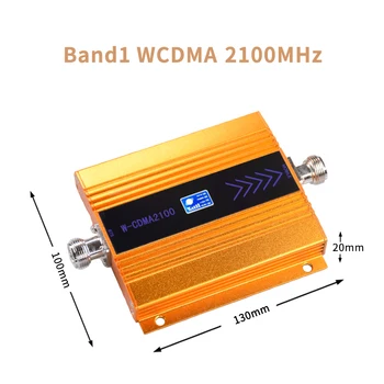3G WCDMA 2100MHz Telefon Mobil Telefon Mobil Amplificator de Semnal Repetor Câștiga Numai 65 Dbi Display LCD , Antena Nu sunt Incluse
