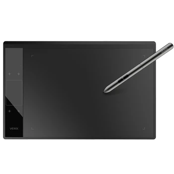 VEIKK A30 Tableta Grafica cu Cablu USB Stilou Pasiv 8PCS Penițe de scris Pix de Buzunar Instrument de Ștergere și Descărca Driver Memento