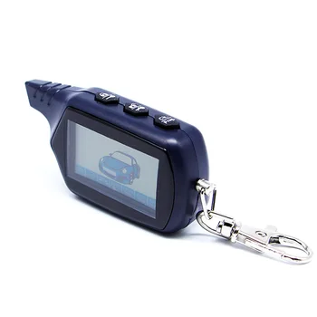 2-way LCD Telecomanda Breloc Lanț Potrivit pentru Securitatea Vehiculului Două fel de Sistem de Alarma Auto Twage Starline B9