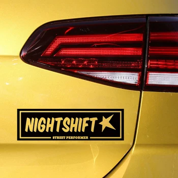 Tura de noapte pe stradă cutie palmă autocolant JDM poziția ferestrei bara de protectie decal Styling Auto Autocolant Auto Accesorii Auto