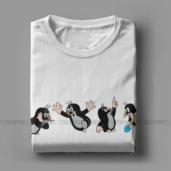 Noutatea Cârtiță benzi Desenate T-Shirt pentru Barbati din Bumbac Tricou Krtek Pic Maulwurf de Desene animate Drăguț Maneca Scurta 6XL Îmbrăcăminte