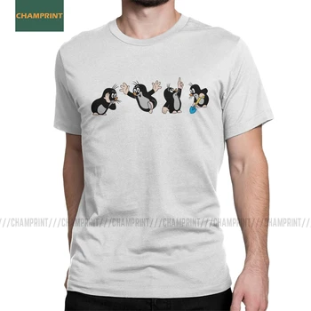 Noutatea Cârtiță benzi Desenate T-Shirt pentru Barbati din Bumbac Tricou Krtek Pic Maulwurf de Desene animate Drăguț Maneca Scurta 6XL Îmbrăcăminte