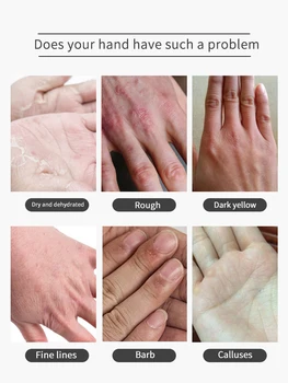 1/2packs mâini Hidratant Masca de Exfoliere Licitație și Netedă Blând Îngrijire Mâini Mână Masca Crema pentru mâini Mănuși de Îngrijire a Pielii