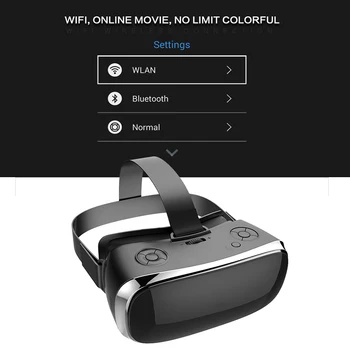 Noi V3H Ochelari VR Toate într-O Realitate Virtuală 5.5 inch 2K Ecran de 3 gb/16GB Acțiuni S900 Quad Core de 1.7 GHz Wifi 4000mAh Ochelari VR