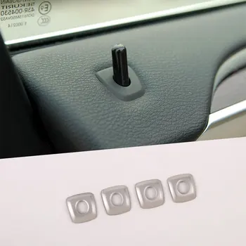 Accesorii auto Inox Portiera Buton de Blocare a Capacului Garnitura Pentru BMW X5 E70 X6 E71 2008-2013
