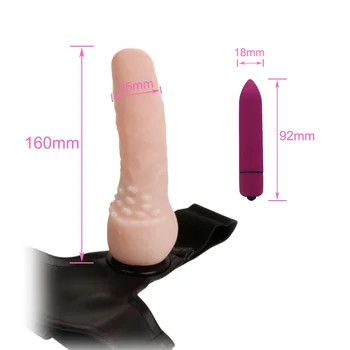 Anal Vagin Vibratoare pentru Femei, femeia patrunde barbatul Penis artificial Realist Vibratoare Jucarii Sexuale pentru Cupluri de Lesbiene Femeie Adulți Jucării Erotice Sex Shop