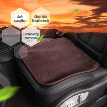 Incalzite scaun auto acoperi mantie pe scaun de masina de încălzire a Scaunelor Universale Automobile capacul protector de scaun auto scaun Auto încălzire