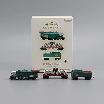 Vacanta De Cale Ferată Trenurile Lionel 3 Ornamente De Craciun Model De Cadou Marca