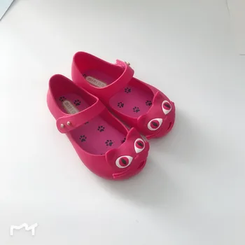 Mini Melissa 3 Pisici de Culoare Copii, Sandale Fete Jeleu Sandale 2019 Vara Fete Sandale Copilul Pantofi de Plaja 12cm-19cm