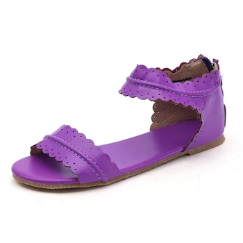 Pantofi Femei 2019 Pantofi De Vara Pentru Femeie Clasice Peep Toe Flats Sandale Plus Dimensiune Încăltăminte Într-Femme Casual Pantofi De Plaja Droshipping