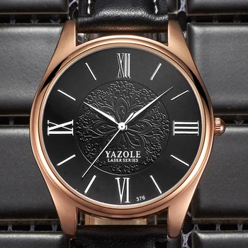 2020 Relogio Masculino Mens Ceasuri de Top de Brand de Lux YAZOLE de Afaceri Ultra-subțire pentru Bărbați Încheietura Ceas pentru Bărbați Ceasuri de Moda de sex Masculin Ceas