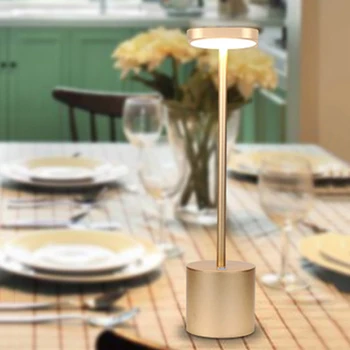 LED Masă Lampă Modernă Restaurant Cina Lumina USB Reîncărcabilă de Iluminat Creative Decor Pentru Bar de Hotel, Sala de Mese rezistent la apa