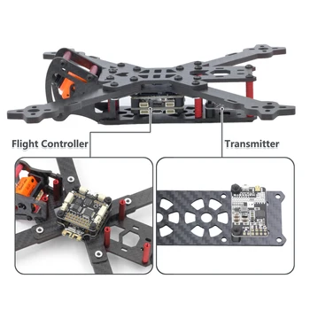FPV cadru drone fibra de carbon racer kit pentru RC drone model de curse quadcopter/PHISITAL Flyant X4/X5/X6/X7 200 /230/260/300mm