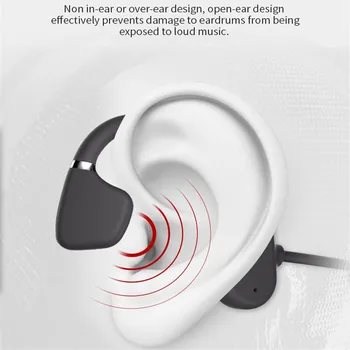 2021 Noi Conducție Osoasă Căști Bluetooth 5.0 Wireless Nu In-Ear Cască Sweatproof Impermeabil Sport Căști