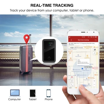 4G GPS Tracker Localizare prin GPS De 7 Ani, Timp Standby Senzor de Lumină Alarmă Geo-gard Dispozitiv de Urmărire GPS rezistent la apa Asset Tracker
