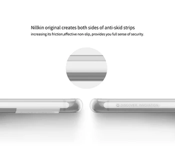 TPU Transparent caz moale pentru Apple iphone X NILLKIN Nature Serie de mărci de Lux iphone X capacul din spate caz +cu amănuntul pachet