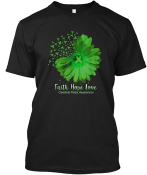 Barbati Tricou Credința, Speranța Dragoste Paralizie Cerebrală Conștientizare Femei tricou