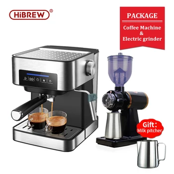 HiBREW 19 bar cafea espresso inox caz semi-automate de expresso,cafe praf de espresso, cappuccino
