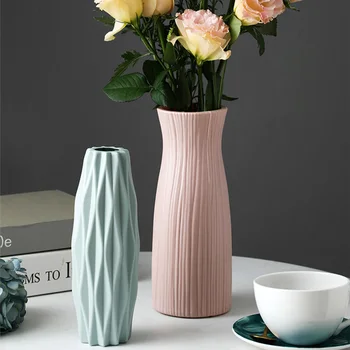 Vaza De Flori Moderne Aranjament De Flori Living Origami Origami Stil Minimalist Vaze Decorative, Ornamente Pentru Decor Acasă