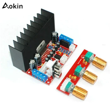 Aokin TDA7377 Amplificator Audio de Bord Singură Putere Calculator Super Bass 2.1 Bord Amplificator 3 Canale de Sunet Amplificator DIY Suite
