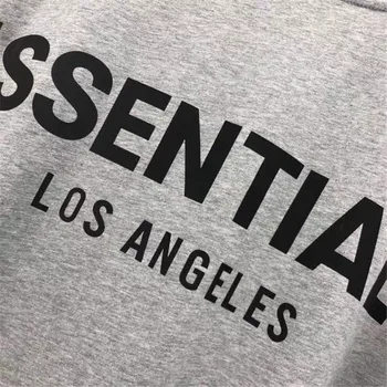 1:1 de Înaltă Calitate Los Angeles Exclusiv 3M Reflectorizante CEAȚĂ Essentials tricouri Barbati Femei Top Tee Tricouri Supradimensionate