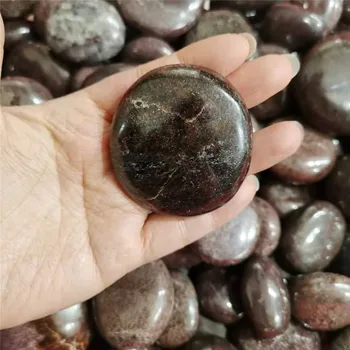 Granat Natural cristal oval de palmier de piatră șlefuite oval bijuterie de piatra granat palma piatra