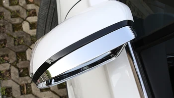 Pentru Hyundai Santa Fe 2019 2020 styling auto corpul din spate Retrovizoare Laterale sticla Oglinda trim cadru Scut Ploaie Parasolar Umbra