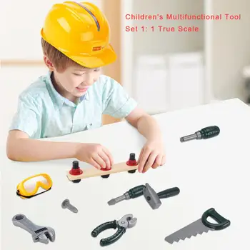 Copii, Instrumentul de Reparare Set Joc de simulare de Construcție Instrument Atelier Tool Kit DIY Copilul Jucărie Set de Jucărie Băiat, Instrumentul de Reparare