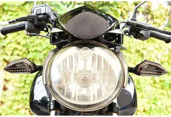 A CONDUS Motocicleta Lumini de Semnalizare 12V Indicator Moto Clignotant Semnalizarea DRL Lampa PENTRU BMW F 650GS 700GS 800GS 800GT 800R 800S 800