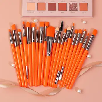 20buc Pensule de Machiaj Fluorescente Serie de Machiaj Set Perie Fard de Ochi Pudra Fard de obraz Fundație de Amestecare Frumusete Make-Up Brushs