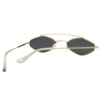 2019 Vara Noi 90 ochelari de Soare Femei Retro Oval Ochelari de Soare Femei de Brand Designer de Epocă Fete Negru Ochelari de soare UV400 Oculos