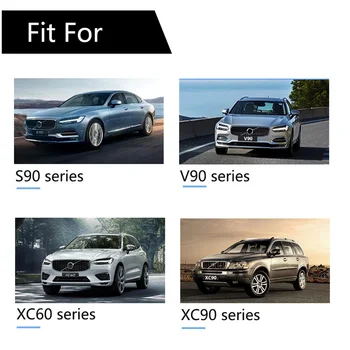 Wireless Incarcator de Masina se Potrivesc Pentru Volvo XC90 XC60 S90 V90 QC3.0 Încărcare Rapidă Cu Port USB 36W QI Wireless Telefon Inteligent de Încărcare Pad