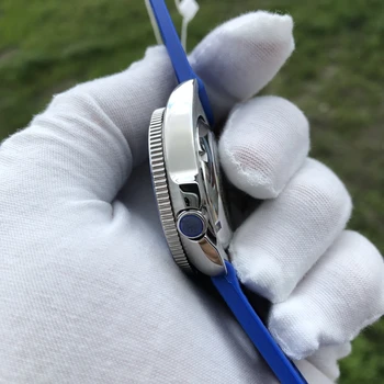 STEELDIVE Albastru Automată Dive Watch 200M Safir de Sticlă-Ceramică Ramă din Oțel Scufundări Bărbați Ceas