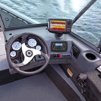 Rezistent la apa Marină Bluetooth Pătrat Radio Sistem de Sunet Stereo Digital Media Audio FM SUNT MP3 Player Pentru ATV, UTV Yacht Motocicleta