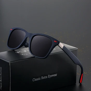 ASOUZ 2019 nou pătrat polarizate bărbați ochelari de soare UV400 doamnelor moda ochelari clasic de brand designer de sport ochelari de soare de conducere