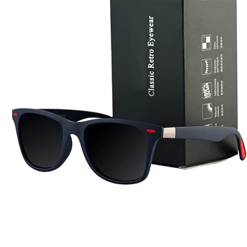 ASOUZ 2019 nou pătrat polarizate bărbați ochelari de soare UV400 doamnelor moda ochelari clasic de brand designer de sport ochelari de soare de conducere