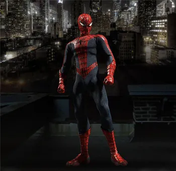 Mezco Avengers Marvel Spiderman Acasă Vine Omul Păianjen Una:12 Colective Reprezintă Juca Figura Model de Jucării 16cm