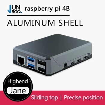 Argon NEO Raspberry Pi 4 Caz MINIMALIST DESIGN SLIM, carcasa din ALUMINIU cu RACIRE PASIVA ROBUST ÎNCĂ PORTABIL ALUNECARE MAGNETIC de SUS
