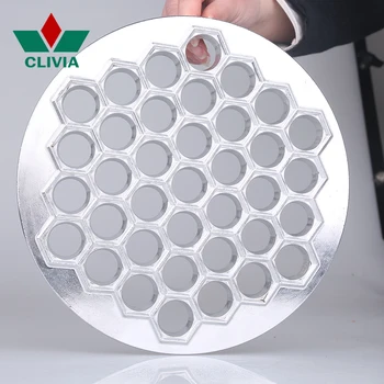 CLIVIA găluște Instrument de filtru de mucegai Aluminiu Samosa Aragaz pelmeni ruse filtru de 37 de Găuri Ravioli Găluște de a Face Mucegai