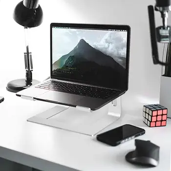 VODOOL Aliaj de Aluminiu Laptop Riser Suport Suport Portabil pentru Notebook PC de Răcire Rack Titularul Desktop Stand Suport Laptop