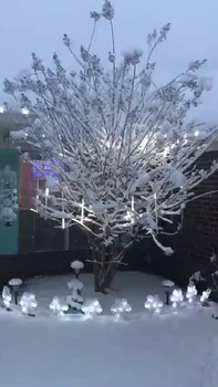 Luminile de crăciun în aer liber pentru Exterior cu led-uri Impermeabil ploaie de Meteoriți Șir LED Lumina de vacanță Copac de grădină decorativ, lampa