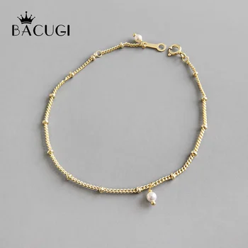 Argint 925 bijuterii naturale de apă dulce pearl brățară autentic bijuterii perla stil de moda pentru femei