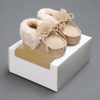 2020 Copilul Fete pentru Copii cizme pentru Copii Baieti Pantofi Moale pat de copil Unic Pantofi Nou-născuți pentru copii Copii de Dantelă Până Toamna Iarna Cizme de Zăpadă