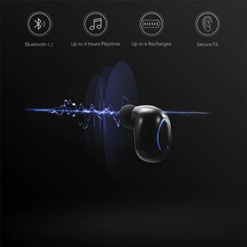 HBQ Q18 TWS Mini-Căști fără Fir Bluetooth, Anulare a Zgomotului Căști Căști Auriculare Aer Cu Microfon de Încărcare Cutie de Păstăi