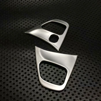 Pentru Renault Captur 2016 2017 Masina de Styling, Accesorii ABS Cromat Volan Interior Kit Trim Cadru Autocolant